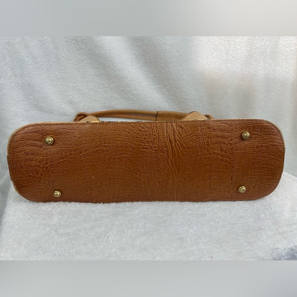 Brahmin - Snakeskin Embossed Shoulder Bag - Picture 5 of 16